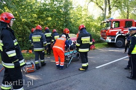 Wypadek na wylocie z Elbląga