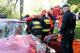 Wypadek na wylocie z Elbląga