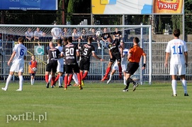 Huragan zatrzymał Olimpię (piłka nożna)