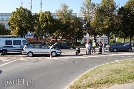 Królewiecka: zderzenie na skrzyżowaniu z Kościuszki