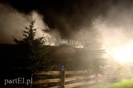 Pożar smażalni Okoń Pożar smażalni Okoń