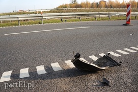 S7: dachowanie po uderzeniu w barierę energochłonną