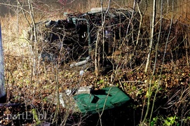 Wypadek samochodu Straży Granicznej