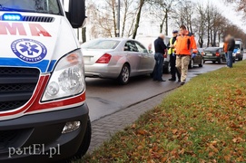 Efekt domina przy hali CSB