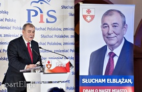 Kaczyński w Elblągu na finiszu kampanii