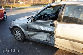 Zderzenie na skrzyżowaniu Łęczycka-Grottgera-Rawska