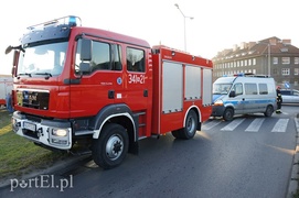 Zderzenie na skrzyżowaniu Łęczycka-Grottgera-Rawska