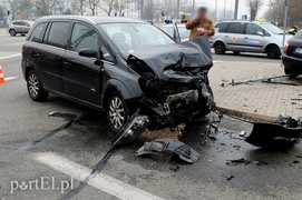 Ogólna-Legionów: wypadek na skrzyżowaniu