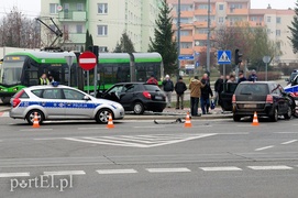 Ogólna-Legionów: wypadek na skrzyżowaniu