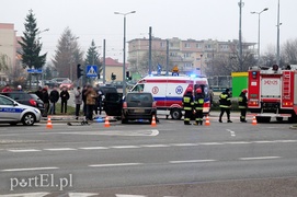 Ogólna-Legionów: wypadek na skrzyżowaniu