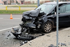 Ogólna-Legionów: wypadek na skrzyżowaniu