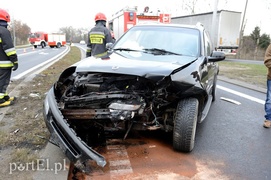 Wypadek w Kazimierzowie: dwie osoby w szpitalu