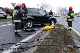 Wypadek w Kazimierzowie: dwie osoby w szpitalu