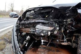 Wypadek w Kazimierzowie: dwie osoby w szpitalu