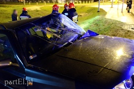 Wypadek na skrzyżowaniu ul. Żuławskiej z obwodnicą