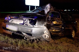 Wypadek na skrzyżowaniu ul. Żuławskiej z obwodnicą