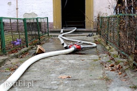 Grottgera: pożar na poddaszu