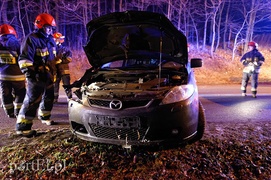 Wypadek w Dąbrowie: jedna osoba ranna