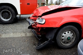 Zderzenie na Królewieckiej: jedna osoba w szpitalu