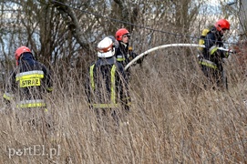 Pożar w Raczkach Elbląskich