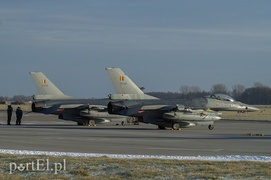 Belgowie już przylecieli F-16