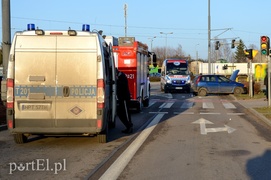Wypadek na skrzyżowaniu ul. Ogólnej z Legionów