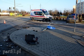 Wypadek na skrzyżowaniu ul. Ogólnej z Legionów