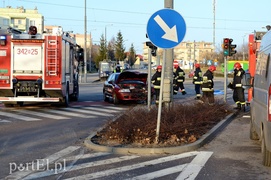 Wypadek na skrzyżowaniu ul. Ogólnej z Legionów