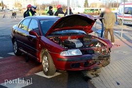 Wypadek na skrzyżowaniu ul. Ogólnej z Legionów