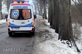 Dąbrowa Kolonia: oplem w dwa drzewa