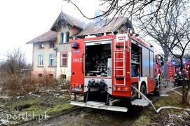 Pożar przy Nowodworskiej