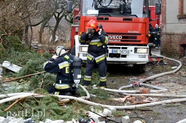 Pożar przy Nowodworskiej