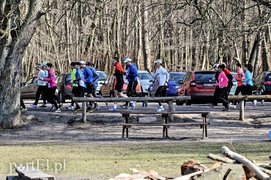 Świętowały w biegu