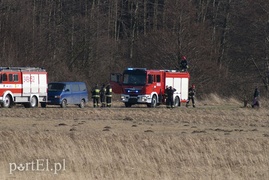 Płonęły trawy w Kadynach