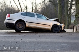 Wypadek na Fromborskiej: dwie osoby ranne
