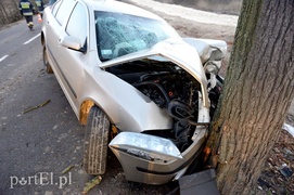 Wypadek na Fromborskiej: dwie osoby ranne