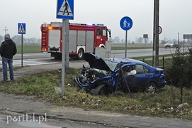 Zderzenie na skrzyżowaniu w Kazimierzowie