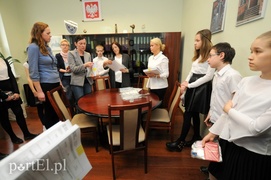 Szóstoklasiści piszą egzamin