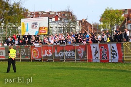 Olimpia pokonała ŁKS Łomża (piłka nożna)