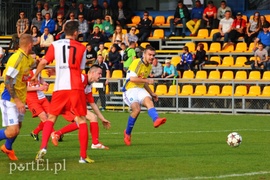 Olimpia pokonała ŁKS Łomża (piłka nożna)