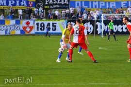 Olimpia pokonała ŁKS Łomża (piłka nożna)