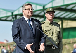 Bronisław Komorowski: Musimy wzmacniać potencjał obronny granicy