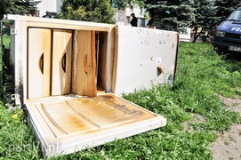 Pożar przy ul. Kasprzaka