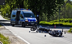 Wypadek motocyklistów w Kadynach