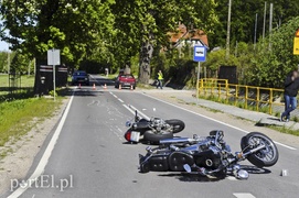 Wypadek motocyklistów w Kadynach