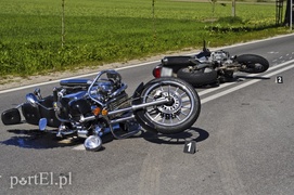 Wypadek motocyklistów w Kadynach