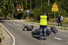 Wypadek motocyklistów w Kadynach