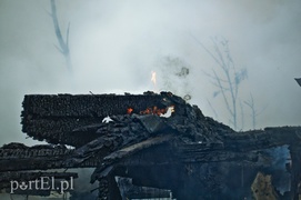 Spłonął pustostan przy ul. Dojazdowej