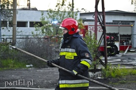 Spłonął pustostan przy ul. Dojazdowej