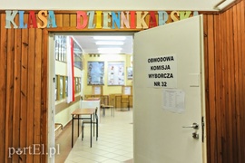 Elblążanie głosują, cisza trwa